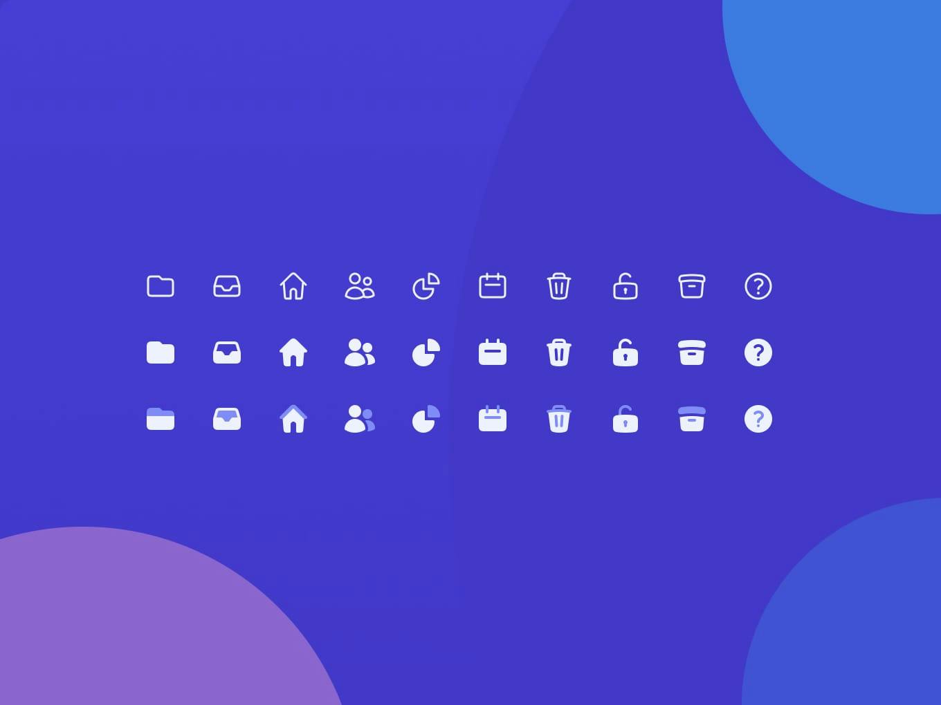 Application UI Icon Pack
